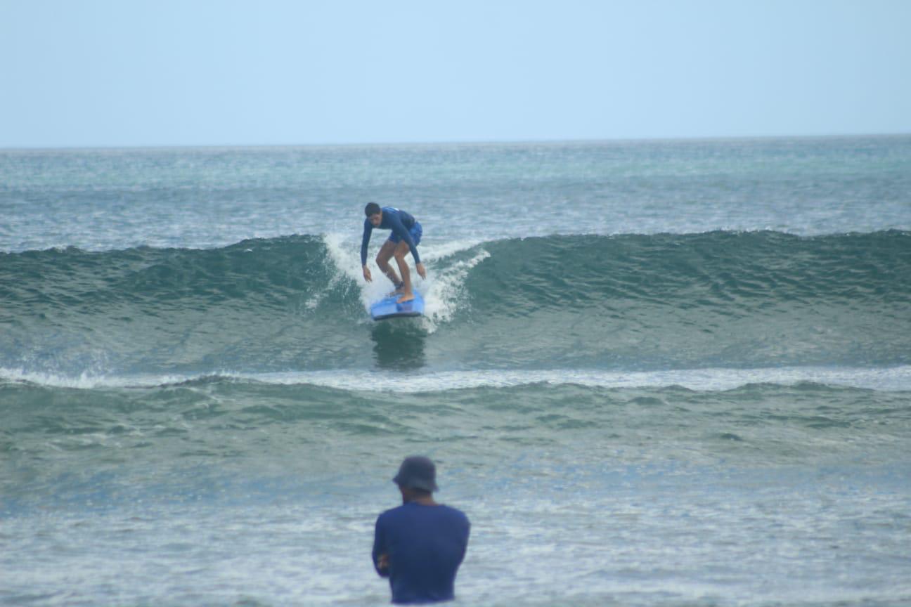Outdoor Café Seating in a Sunlit Alley