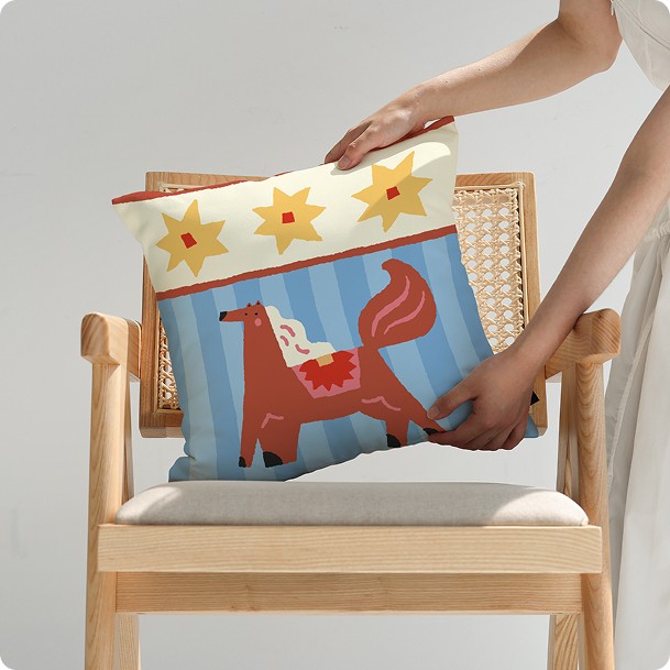 My Little Garden 쿠션 커버