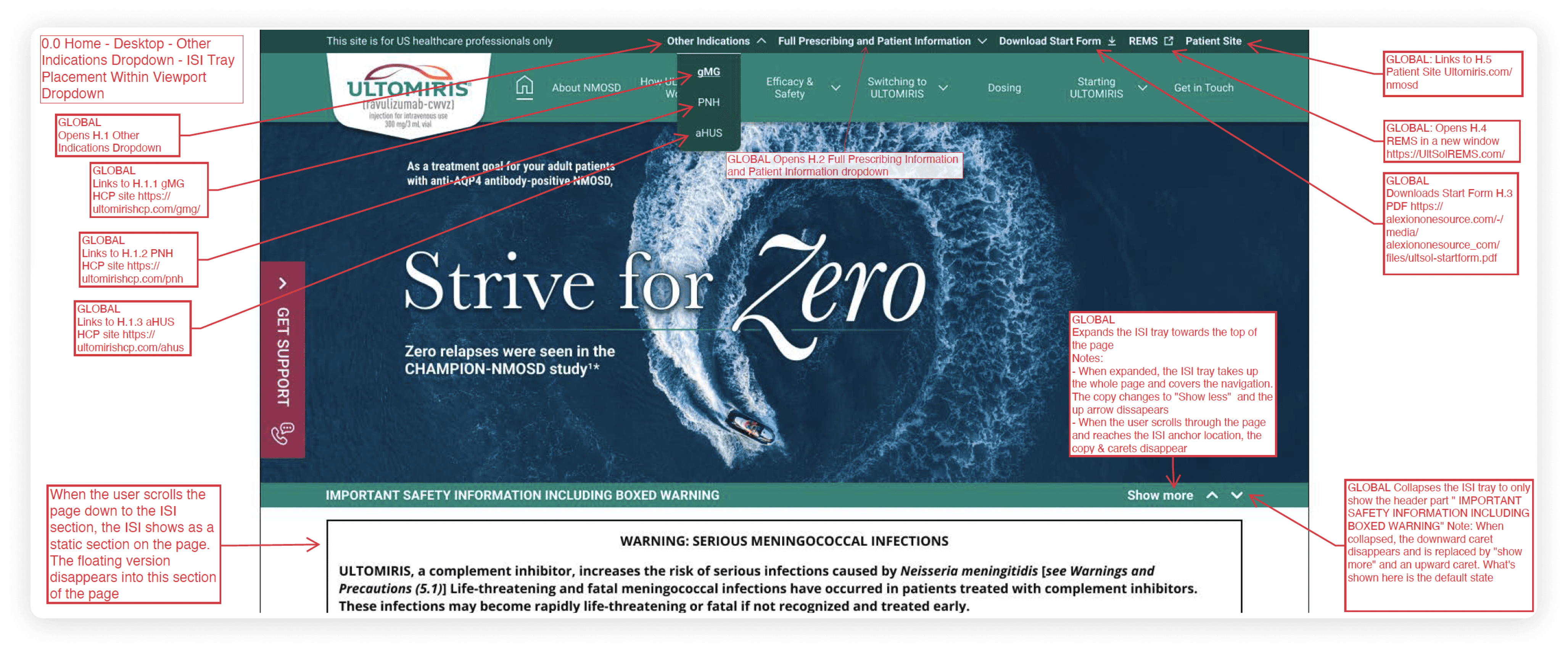 desktop and mobile Sunosi home page from the previous website