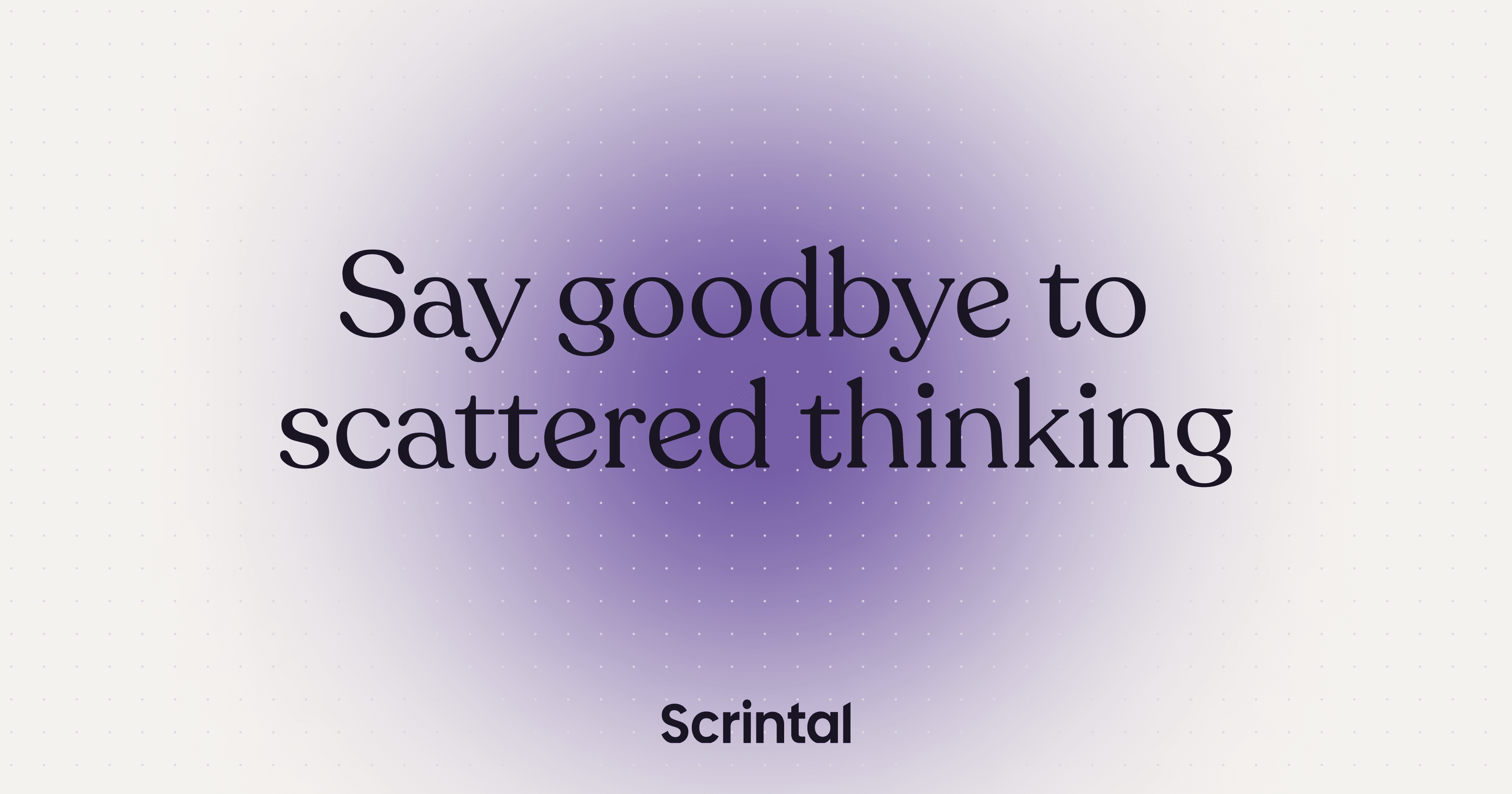 Too many people struggle making sense of their complex thoughts & big ideas. Scrintal is an easy-to-use digital canvas to convert your creative id