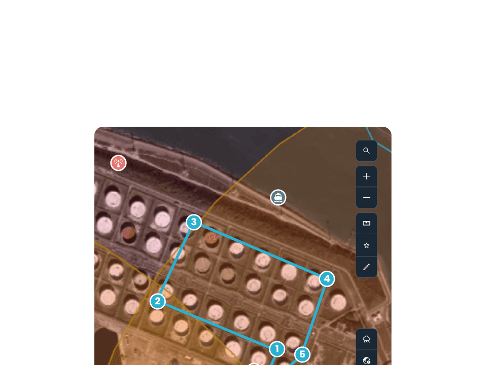 Map view Airspace Regulations