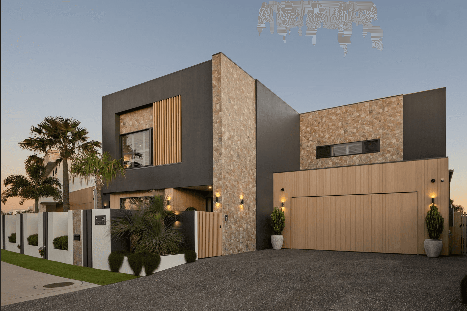 3D rendering of a proposed commercial complex