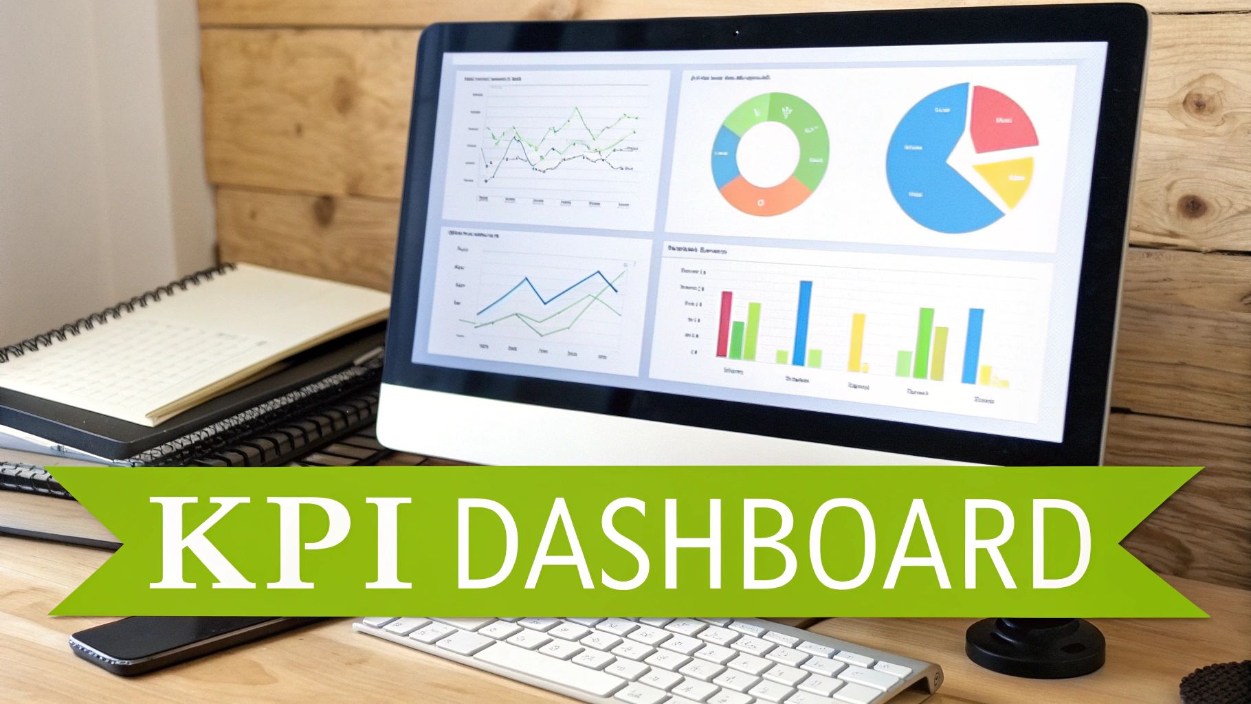 Chart showing key performance indicators for order to cash process