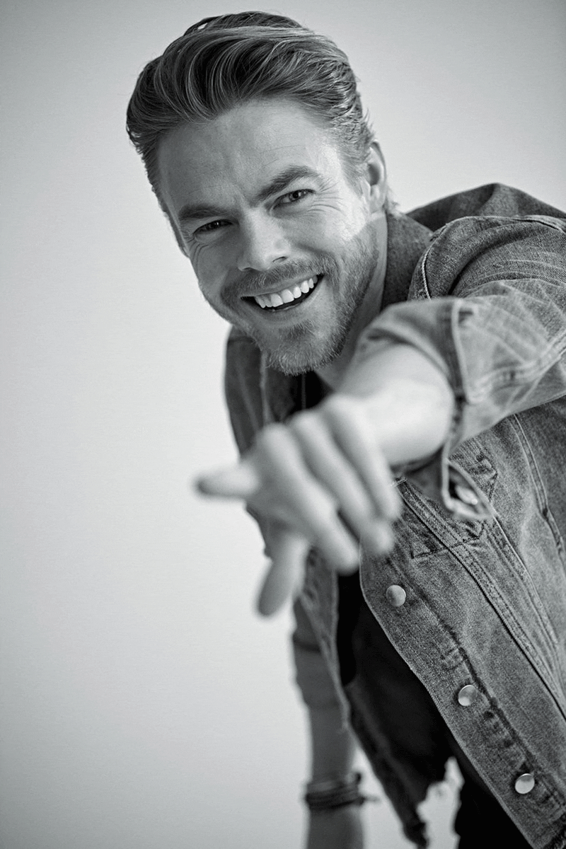Derek Hough styled by miami celebrity fashion stylist Steven Lassalle