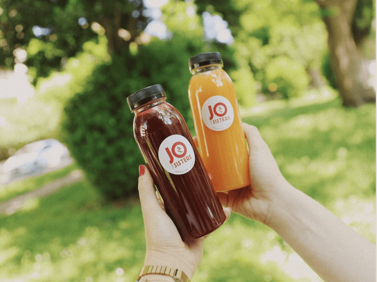 Jo & The Sisters vitamin packed cold-pressed juices