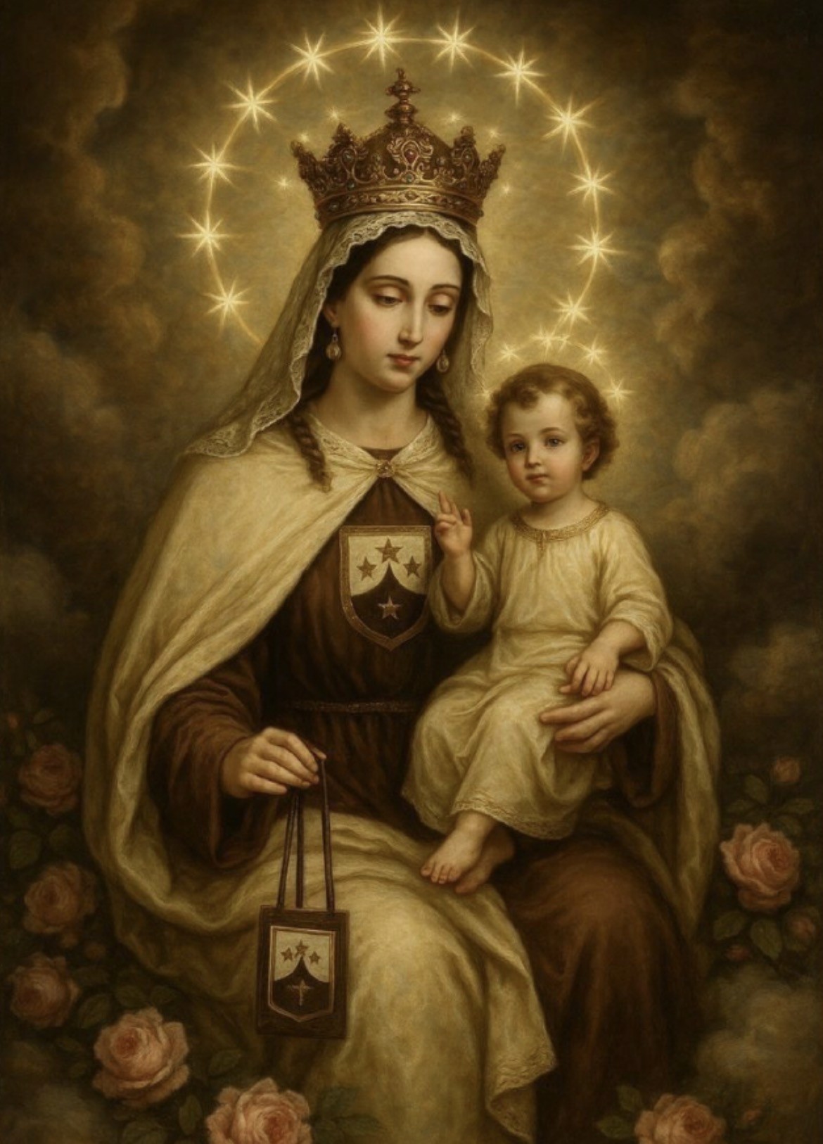 five children smiling while doing peace hand sign