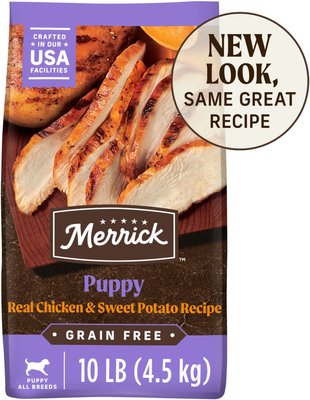 Merrick Grain-Free Puppy Chicken & Sweet Potato Recipe Dry Dog Food
