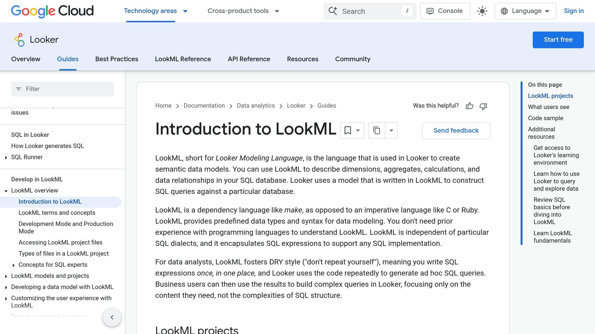 LookML