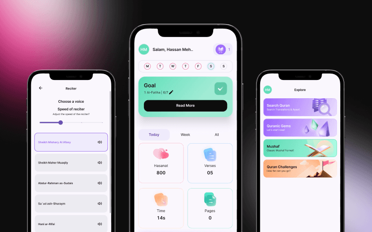 Quranly - Your Ultimate Companion for Quran Recitation and Progress Tracking.