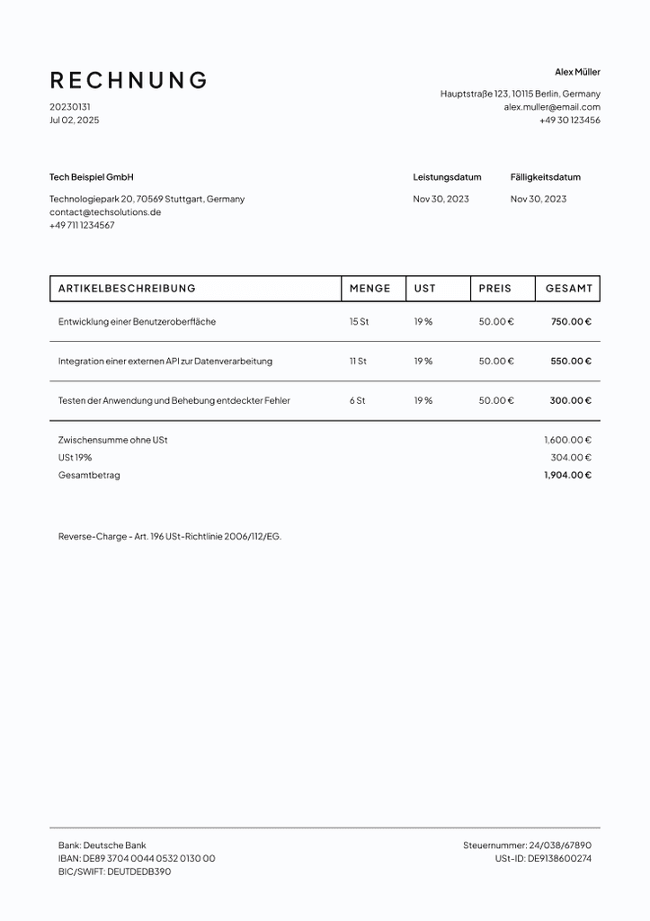 Rechnungsvorlage Anforderungen 2026 Und Kostenlose Downloads F r Word rechnungsvorlage-anforderungen-2026-und-kostenlose-downloads-f-r-word