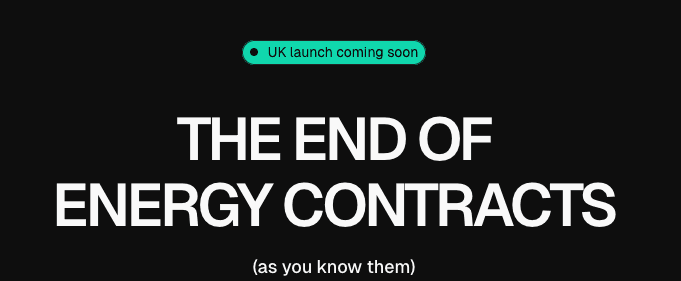 The end of energy contracts (as you know them)