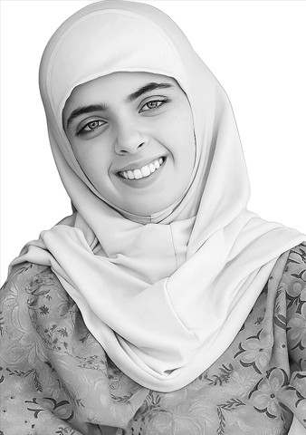 Portrait of portfolio creator – front view