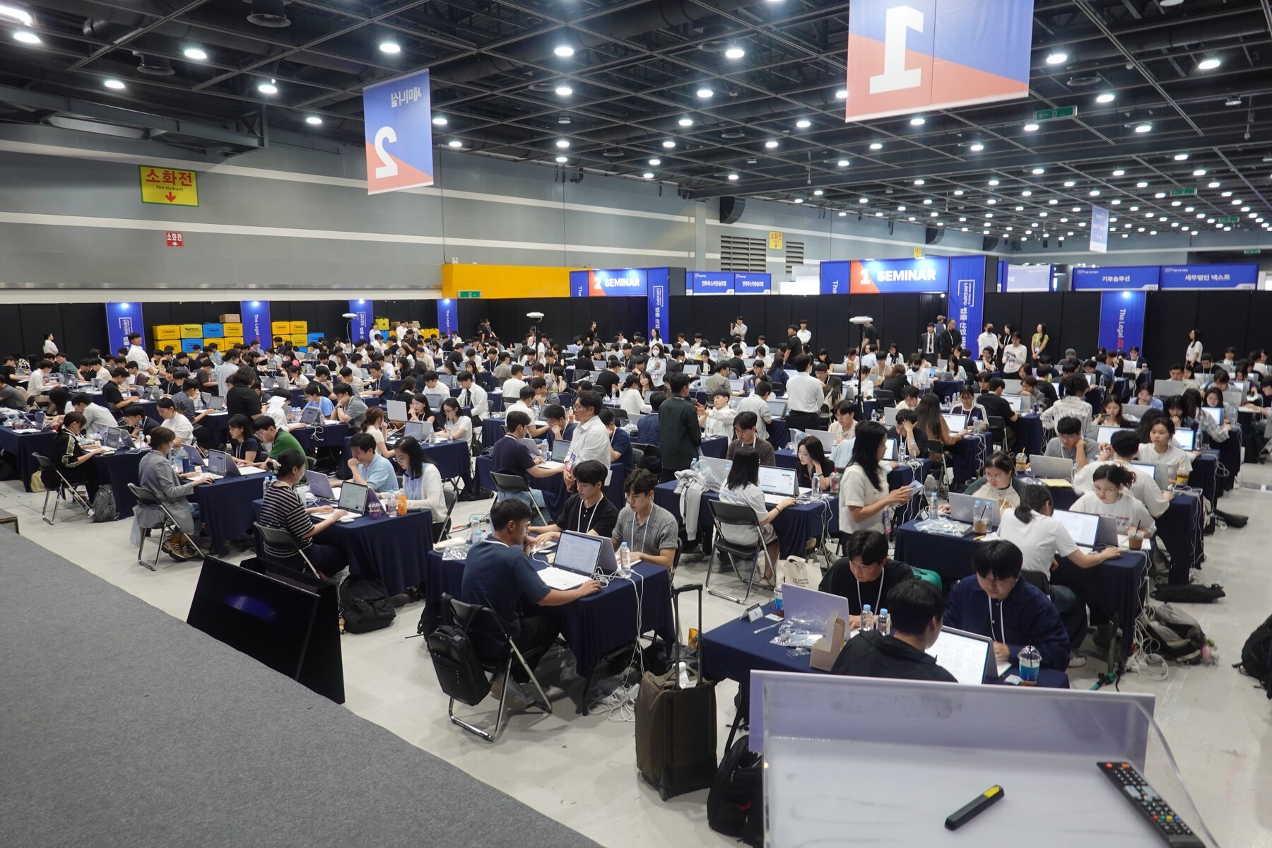 제1회 로스쿨 AI 챌린지 본선 현장