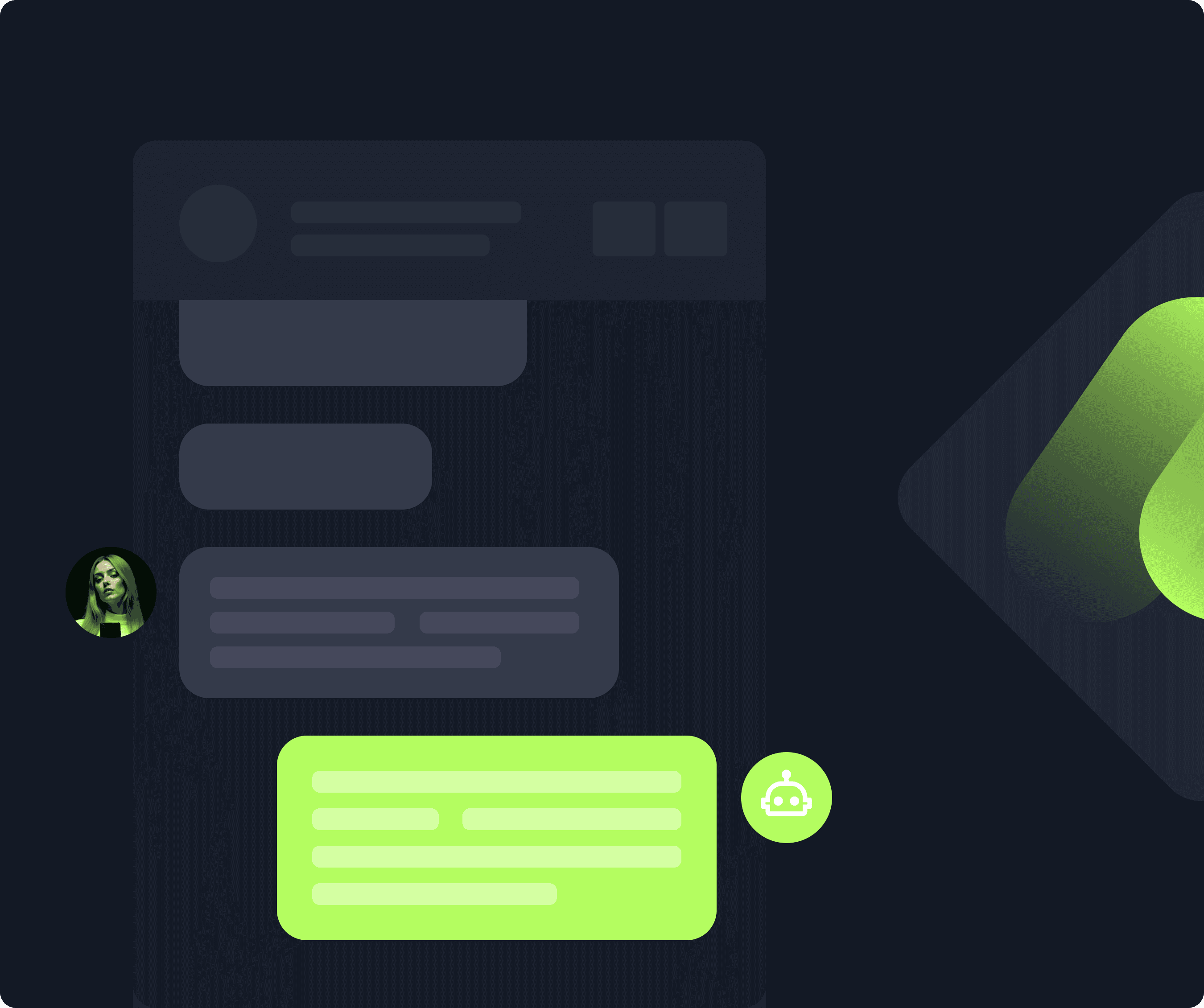 Credit card mockup displaying $430,000 balance and masked card details