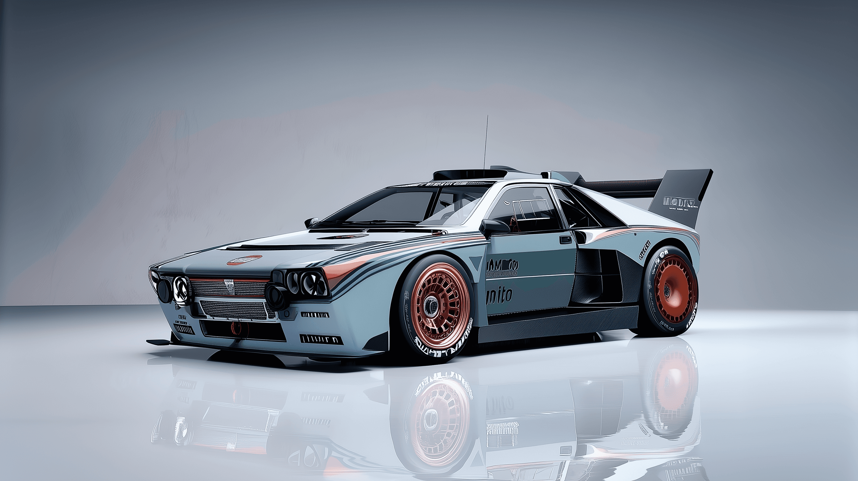 Man holding a clock while posing in the bushes.