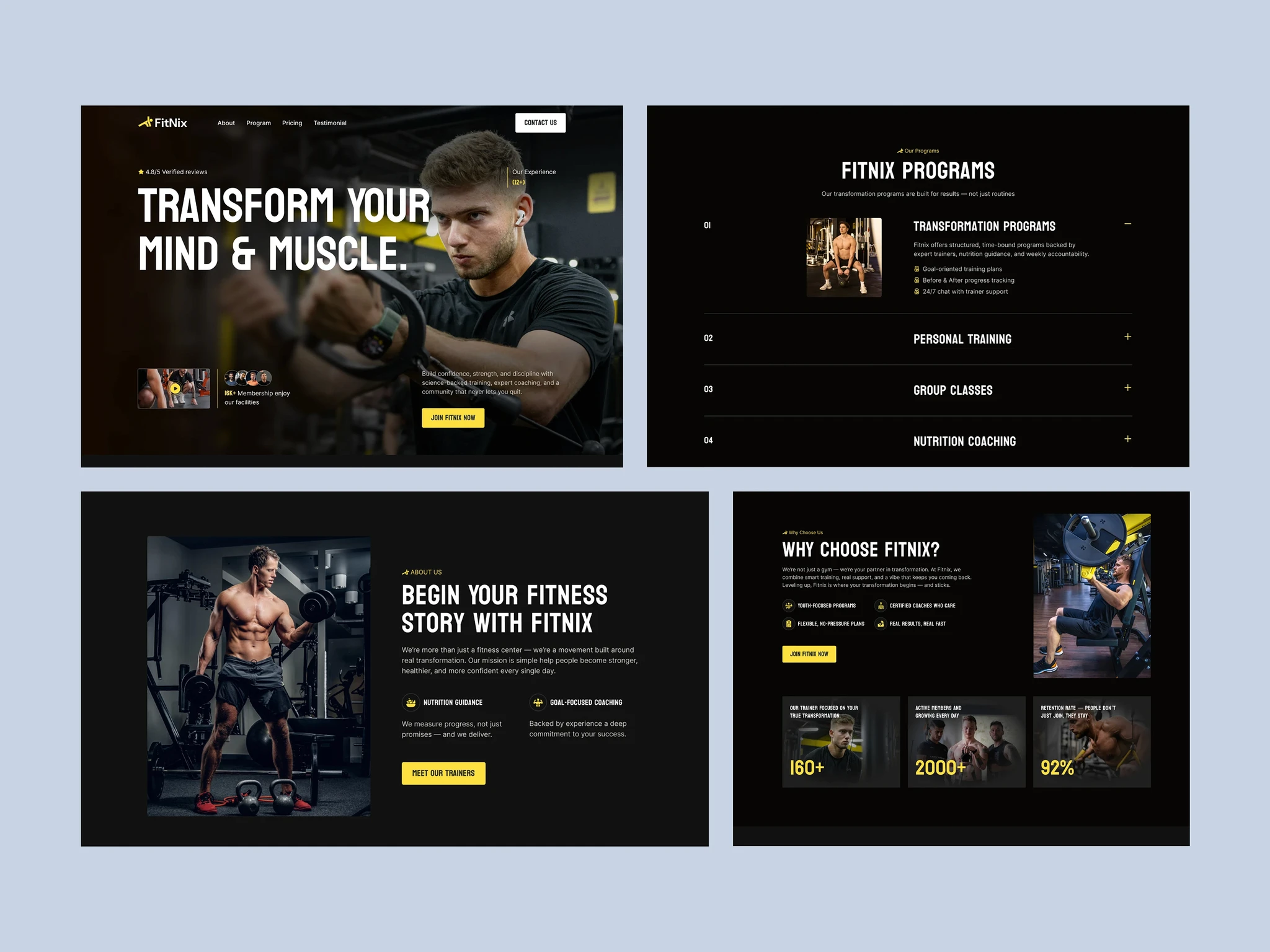 Wellness Website Template