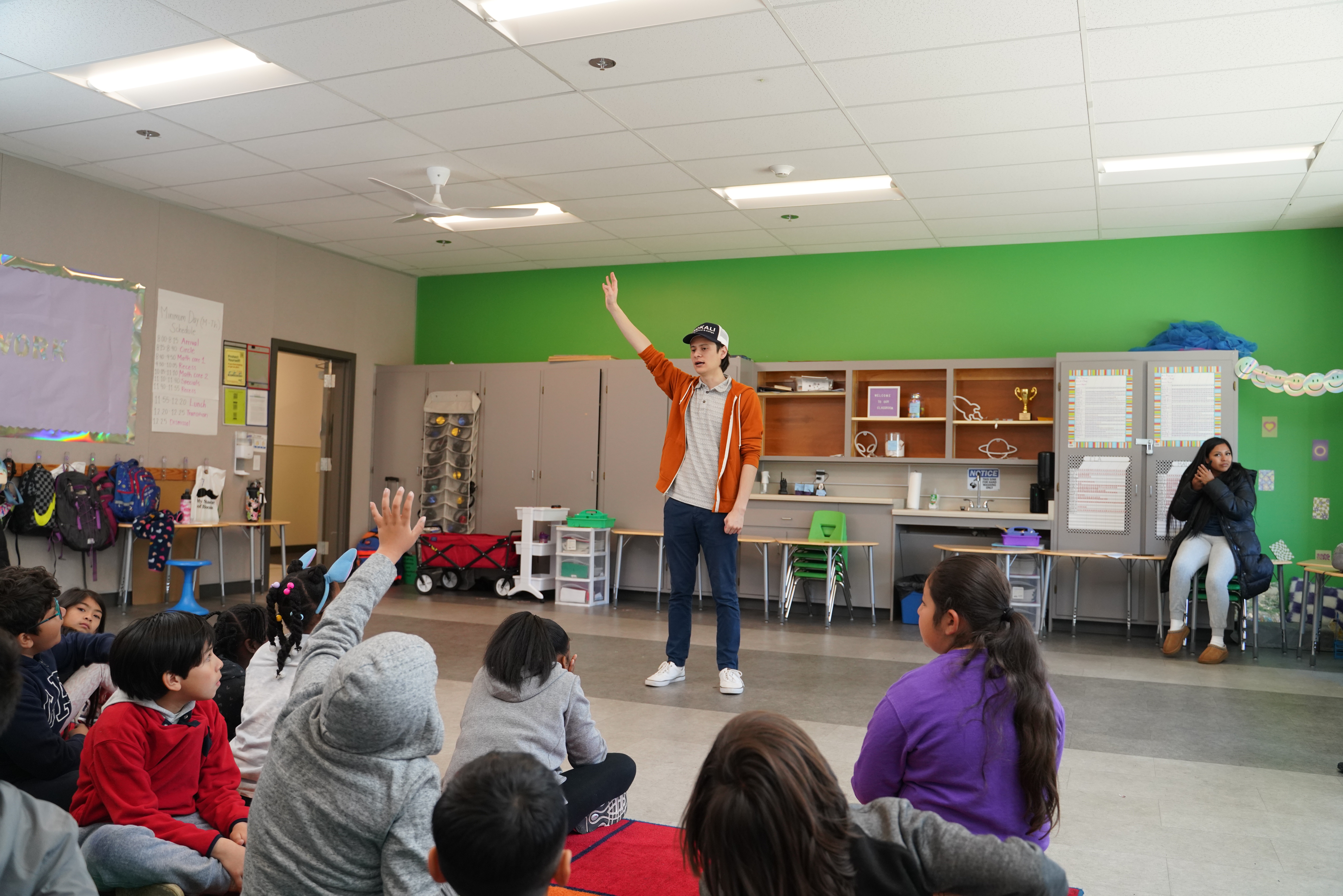 HOKALI educator leading an interactive group activity that builds confidence, creativity, and a love for learning.