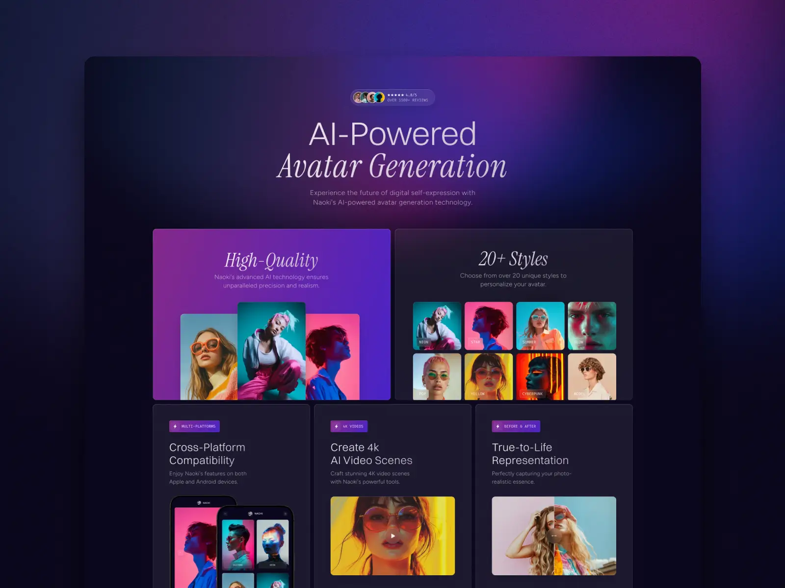 Naoki - SaaS & App Template - Gallery Image 2