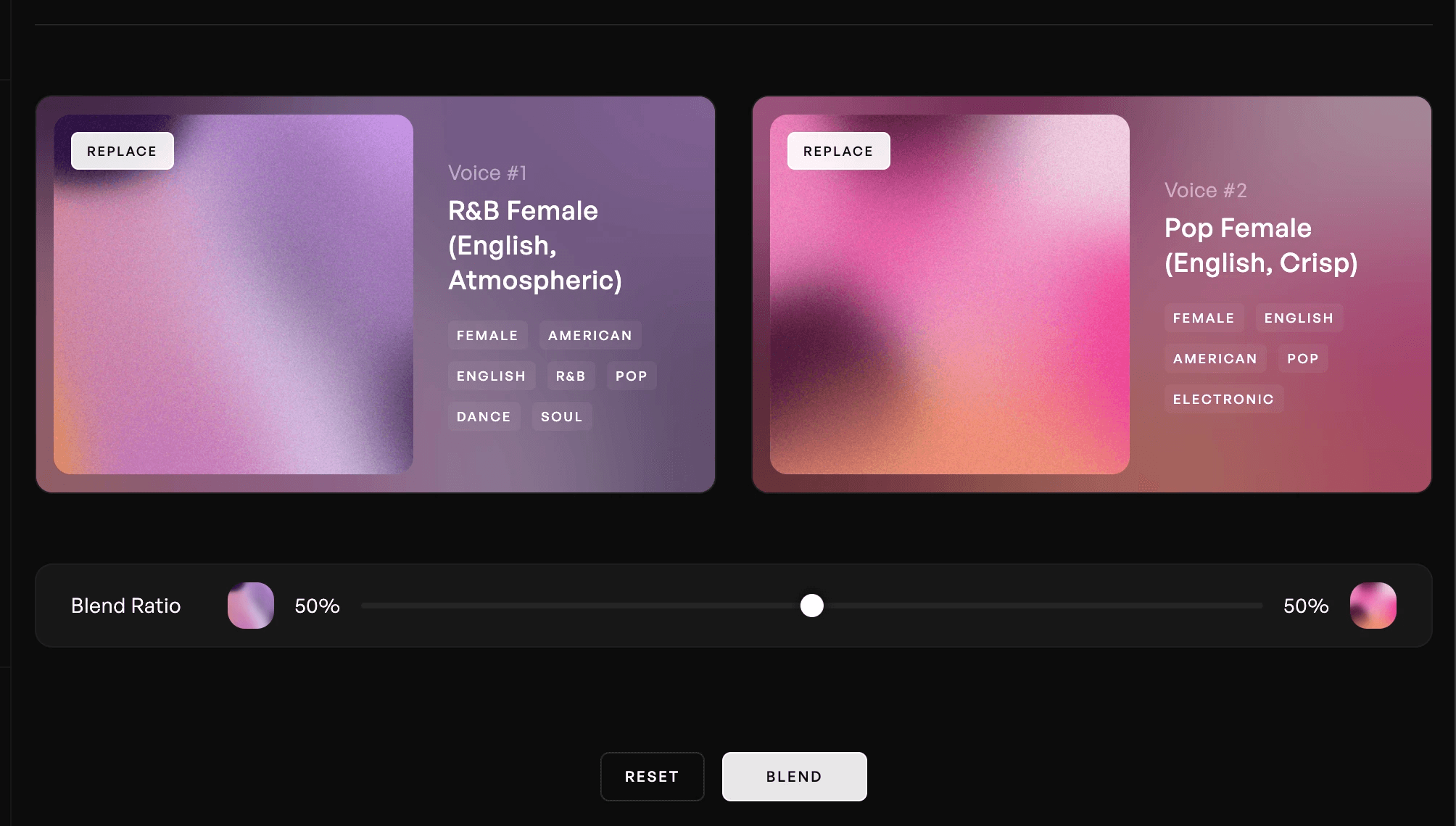 Voice Blender en Kits AI