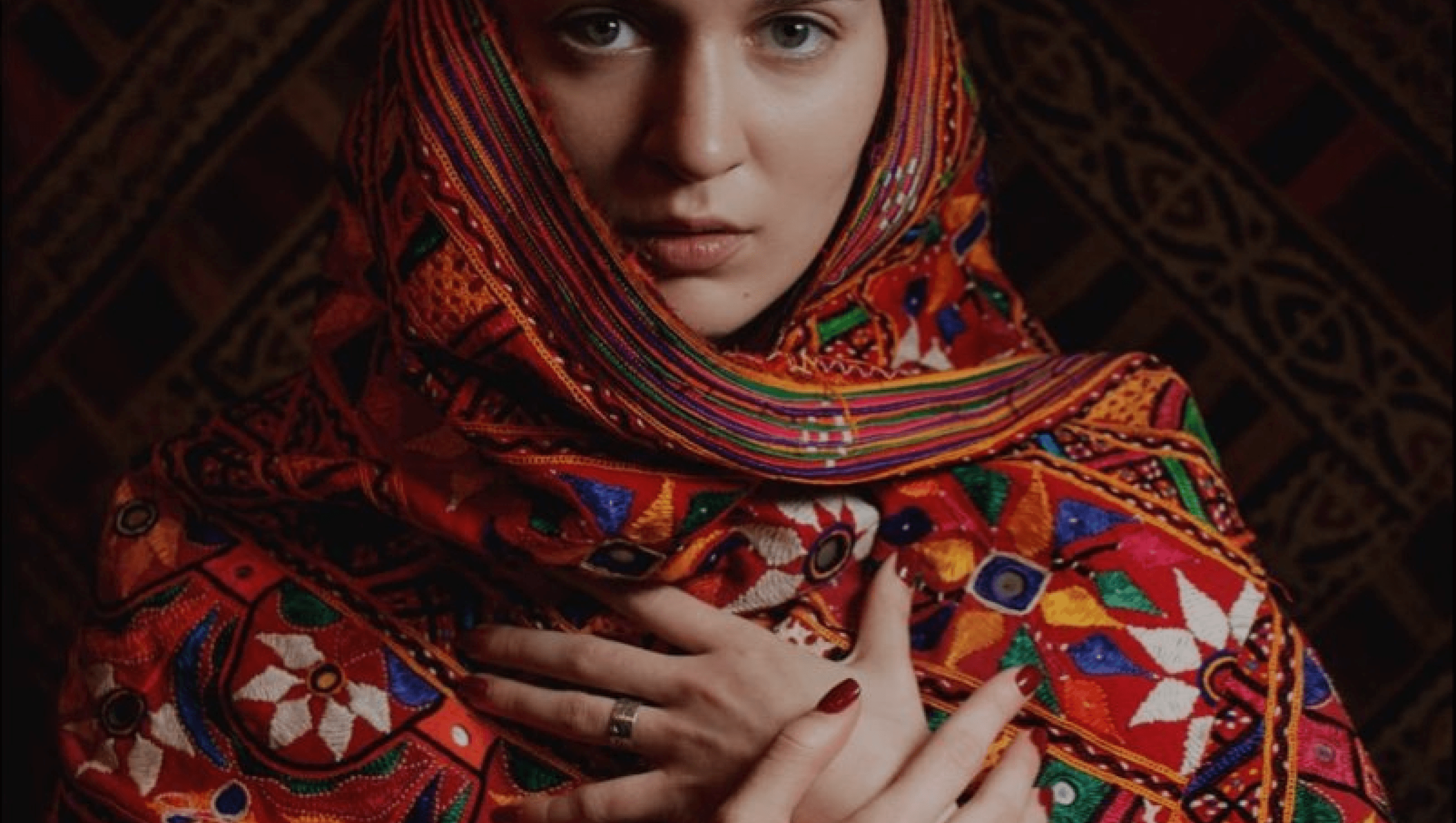 Featured handcrafted textile