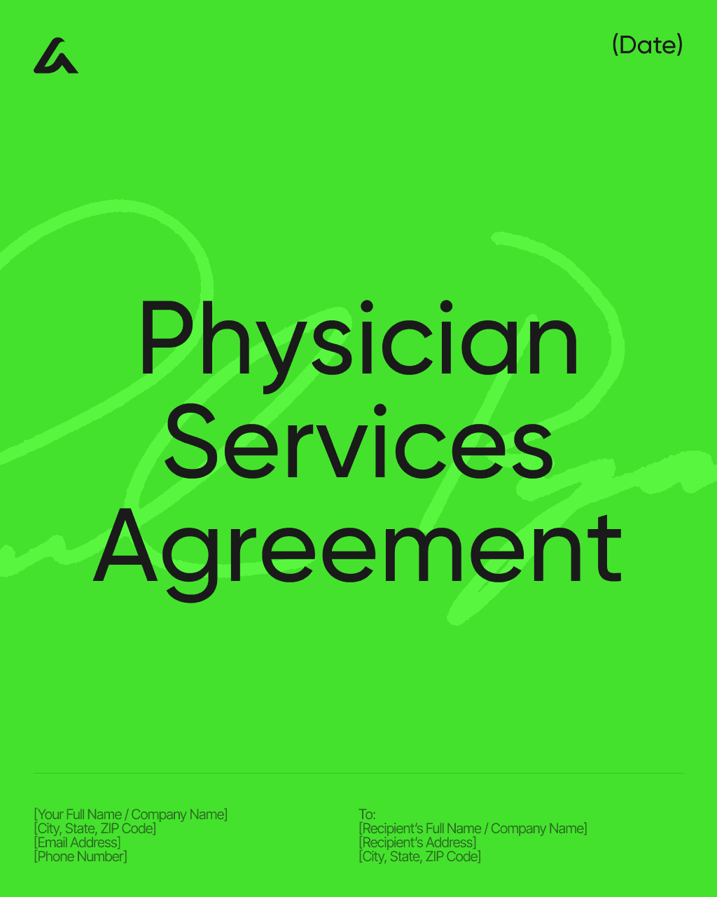 Physician Services Agreement