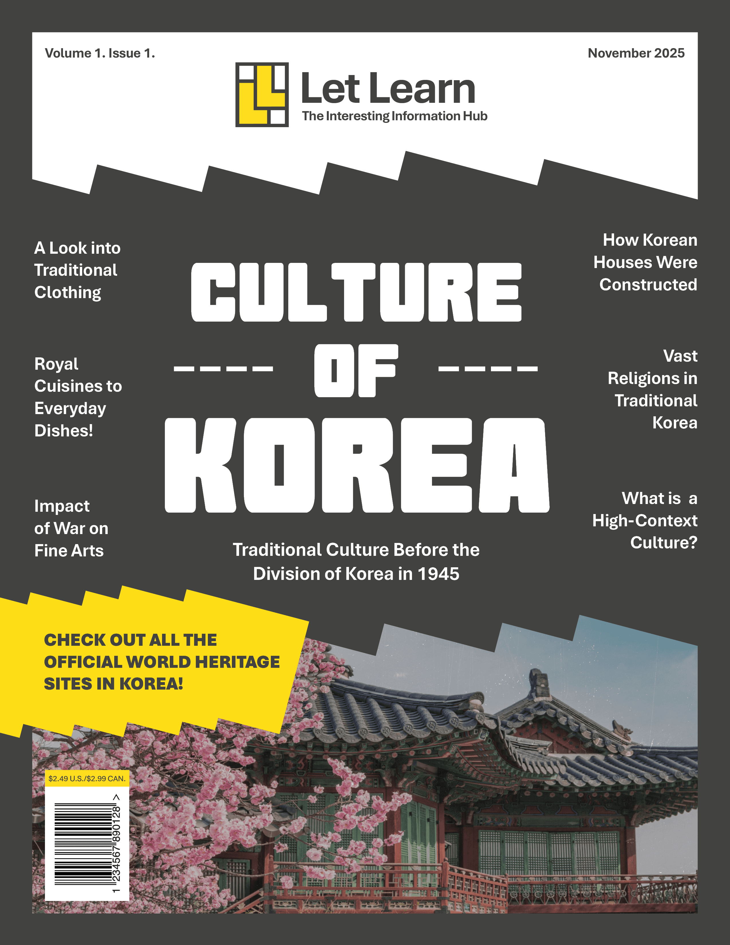 Let Learn Magazine - project artwork