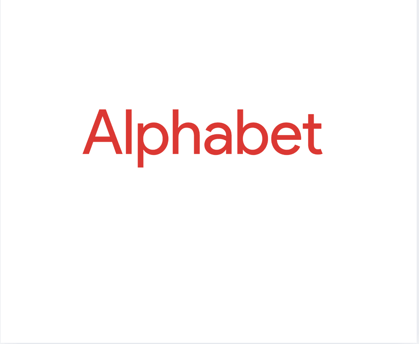 Alphabet