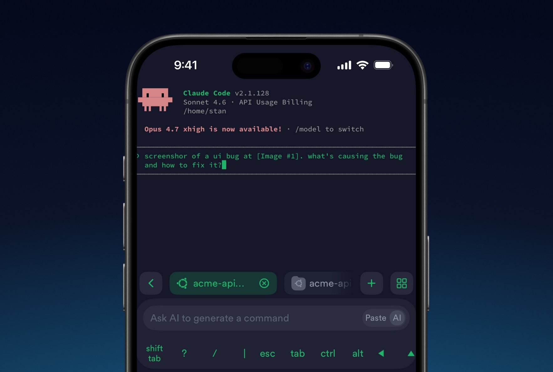 8 tips for using AI agents on mobile in Termius. Learn how to improve your experience on your phone