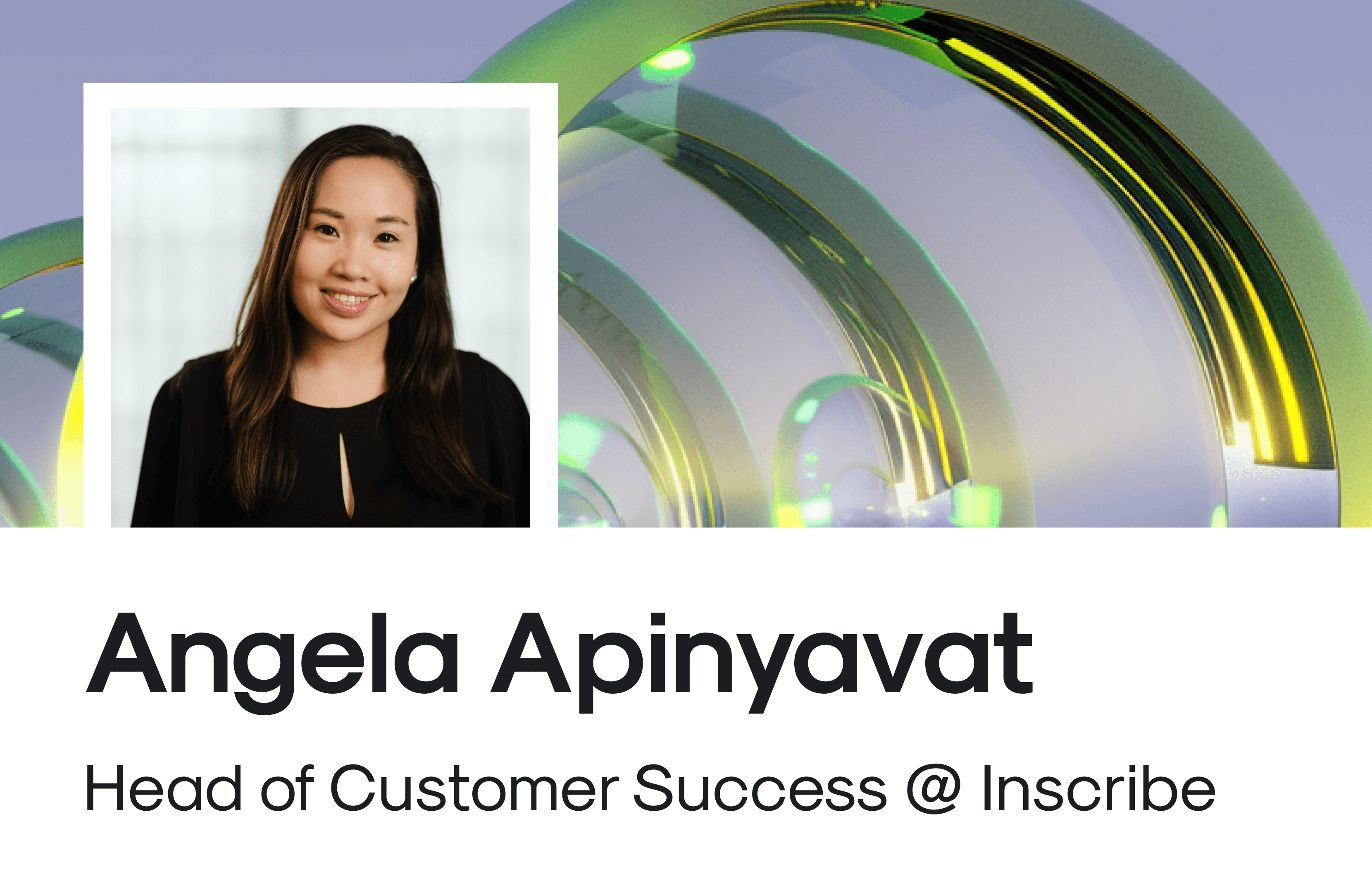 Angela Apinyavat is in the spotlight!