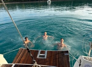BSST members during a sailing trip