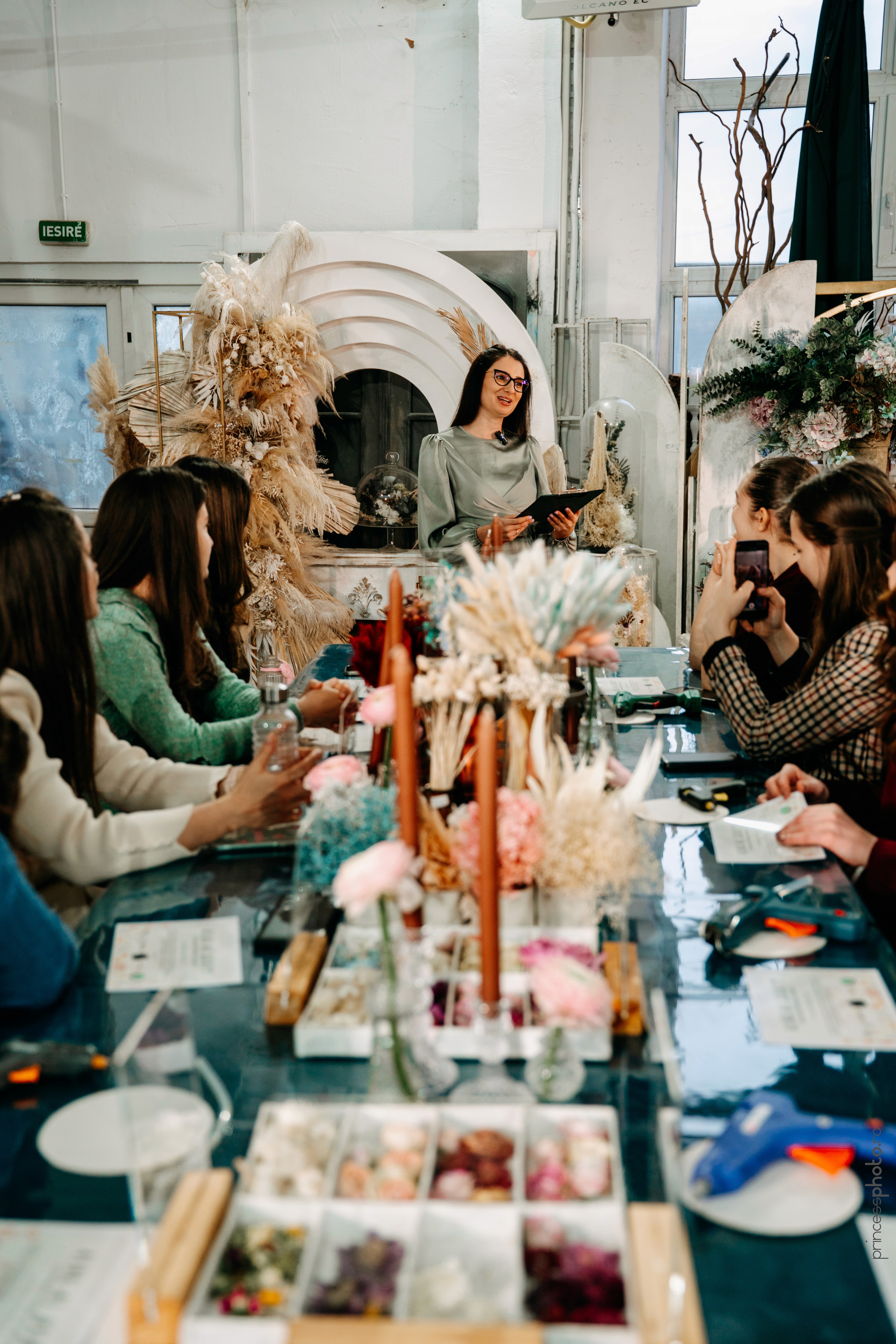 person sitting in a chair in front of a man