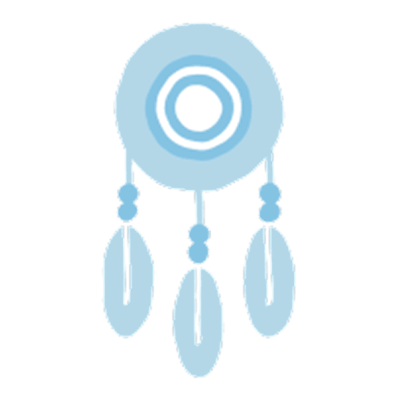 Illustration d'un attrape-rêve.