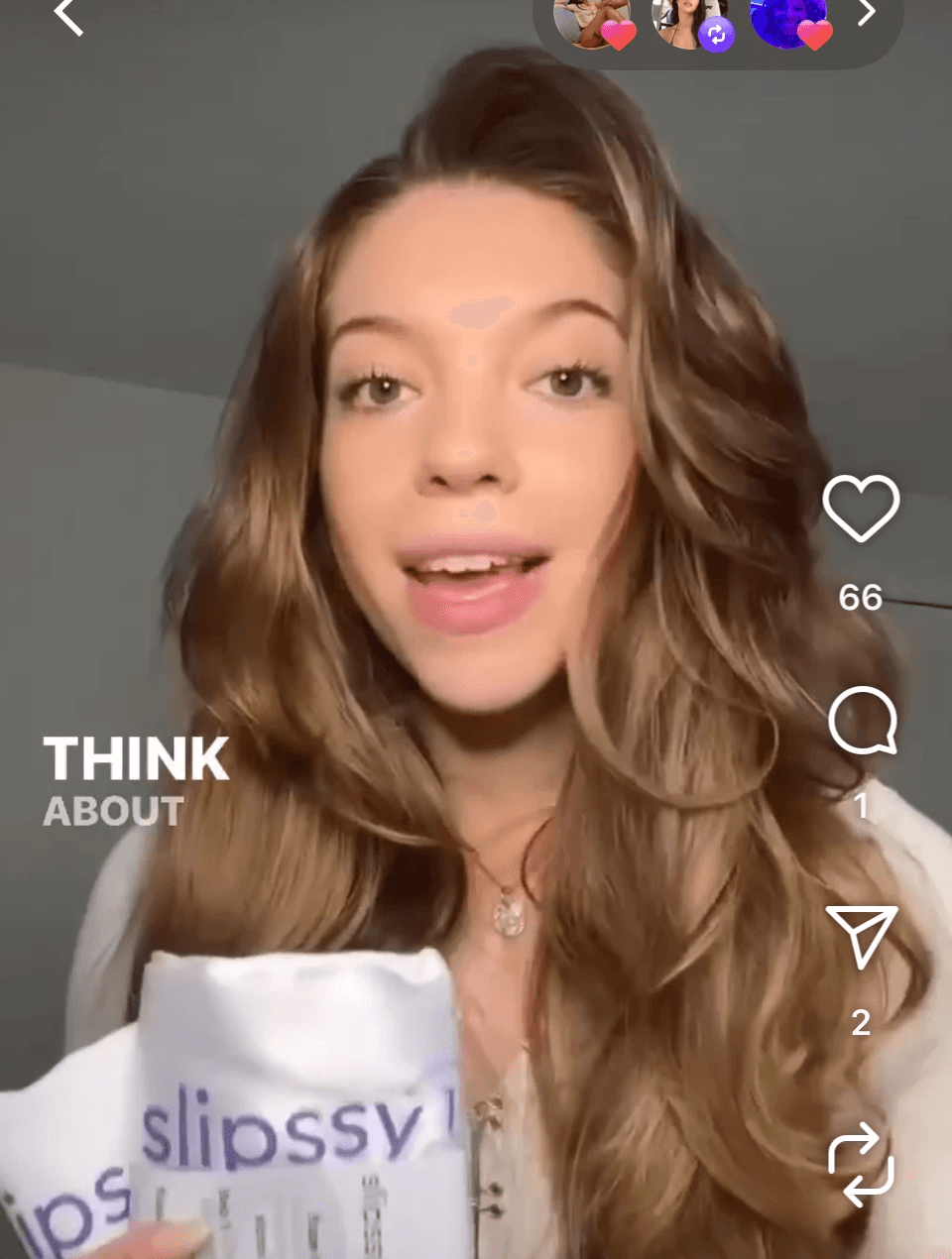 An influencer image presenting PurFlow