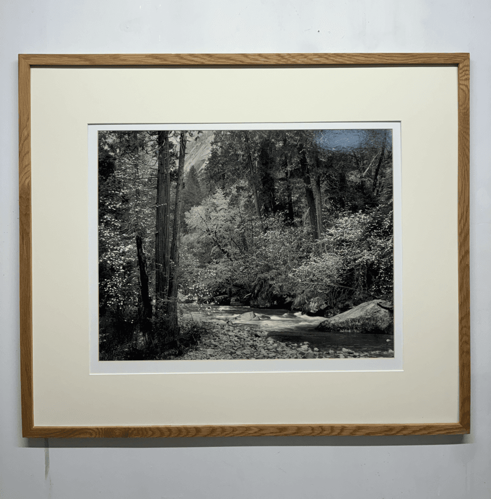 custom oak picture frame chicago il