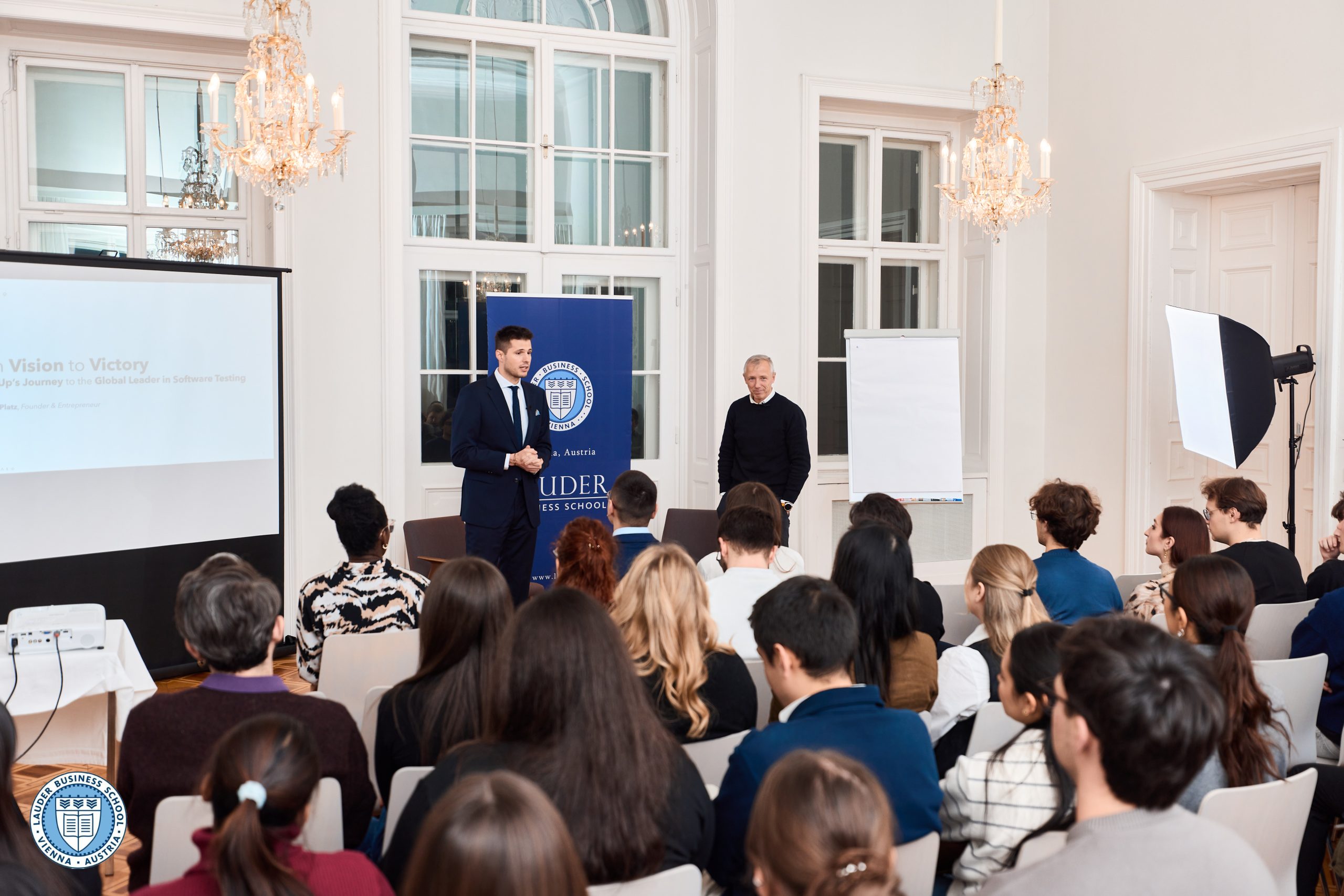 Roman Namdar, LBS alumnus form the former Master’s Program in Banking, Finance, and Compliance (now Strategic Finance and Business Analytics) 