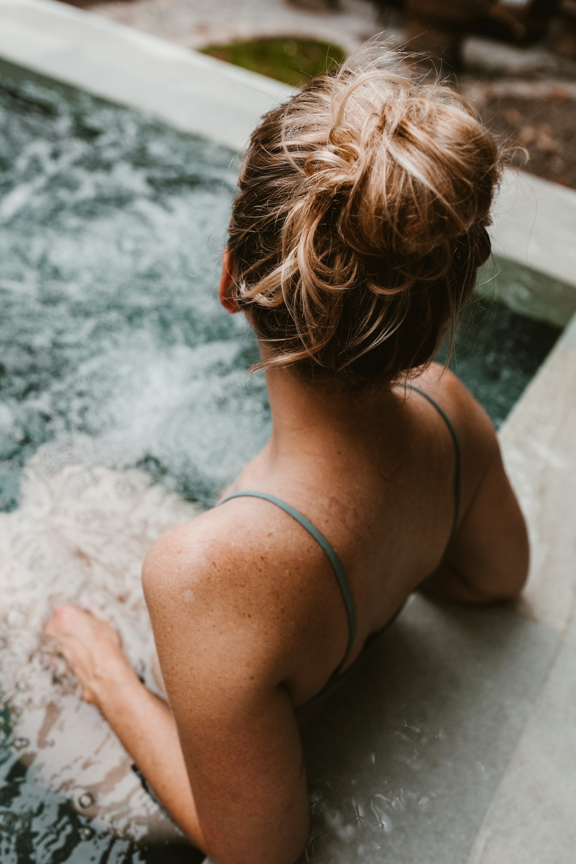 Girl In Jacuzzi