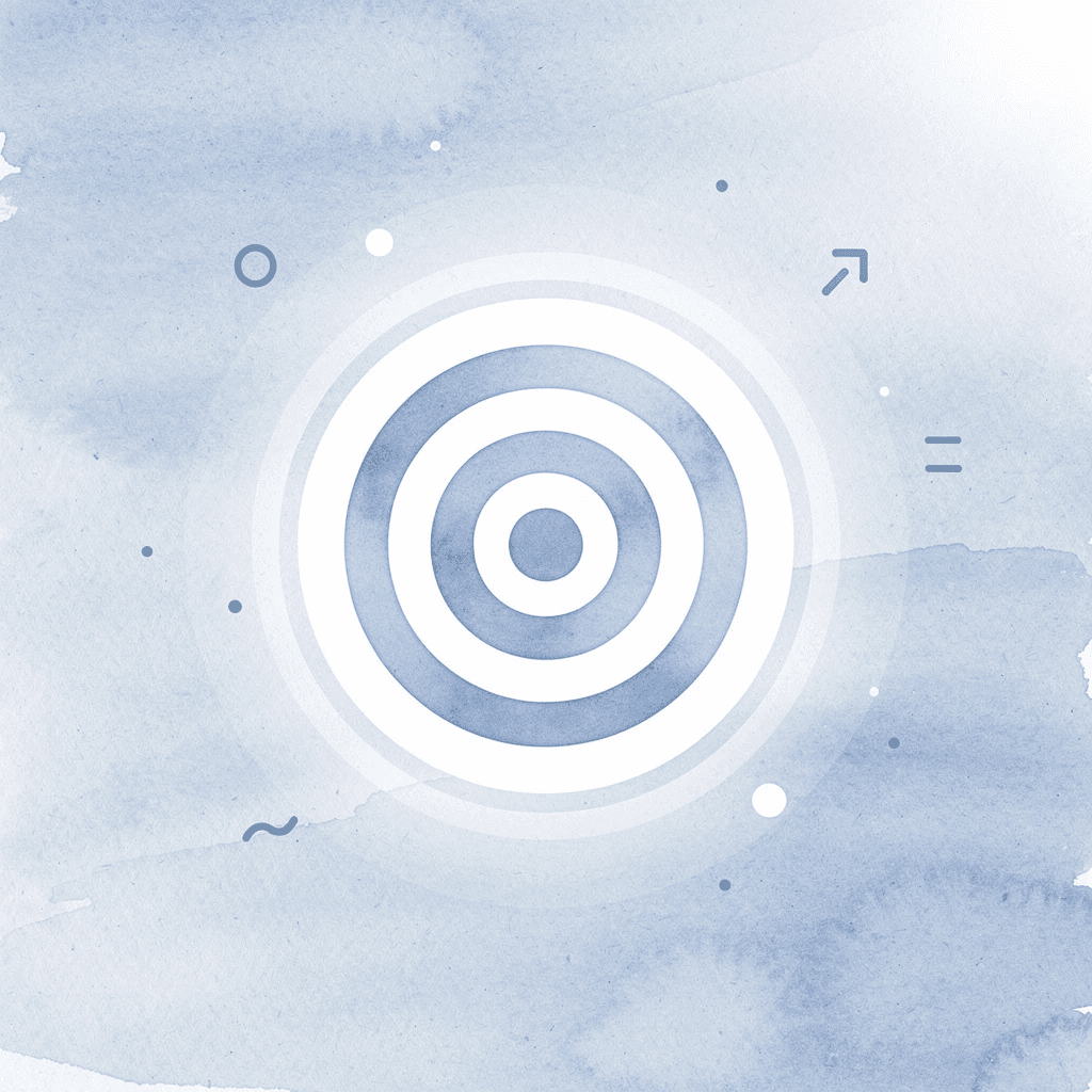 Target icon representing performance-based scaling