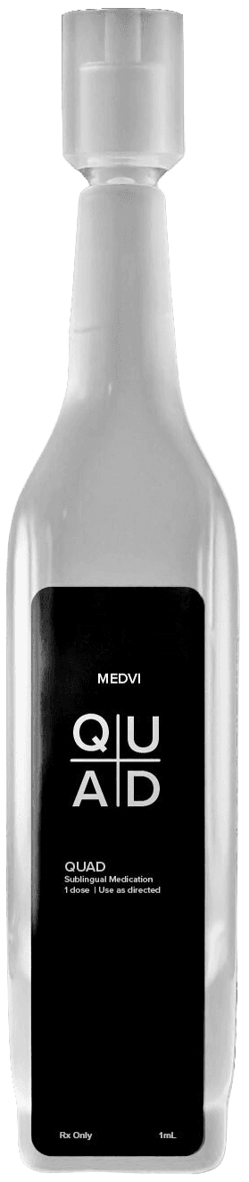 QUAD 4-in-1 sublingual bottle