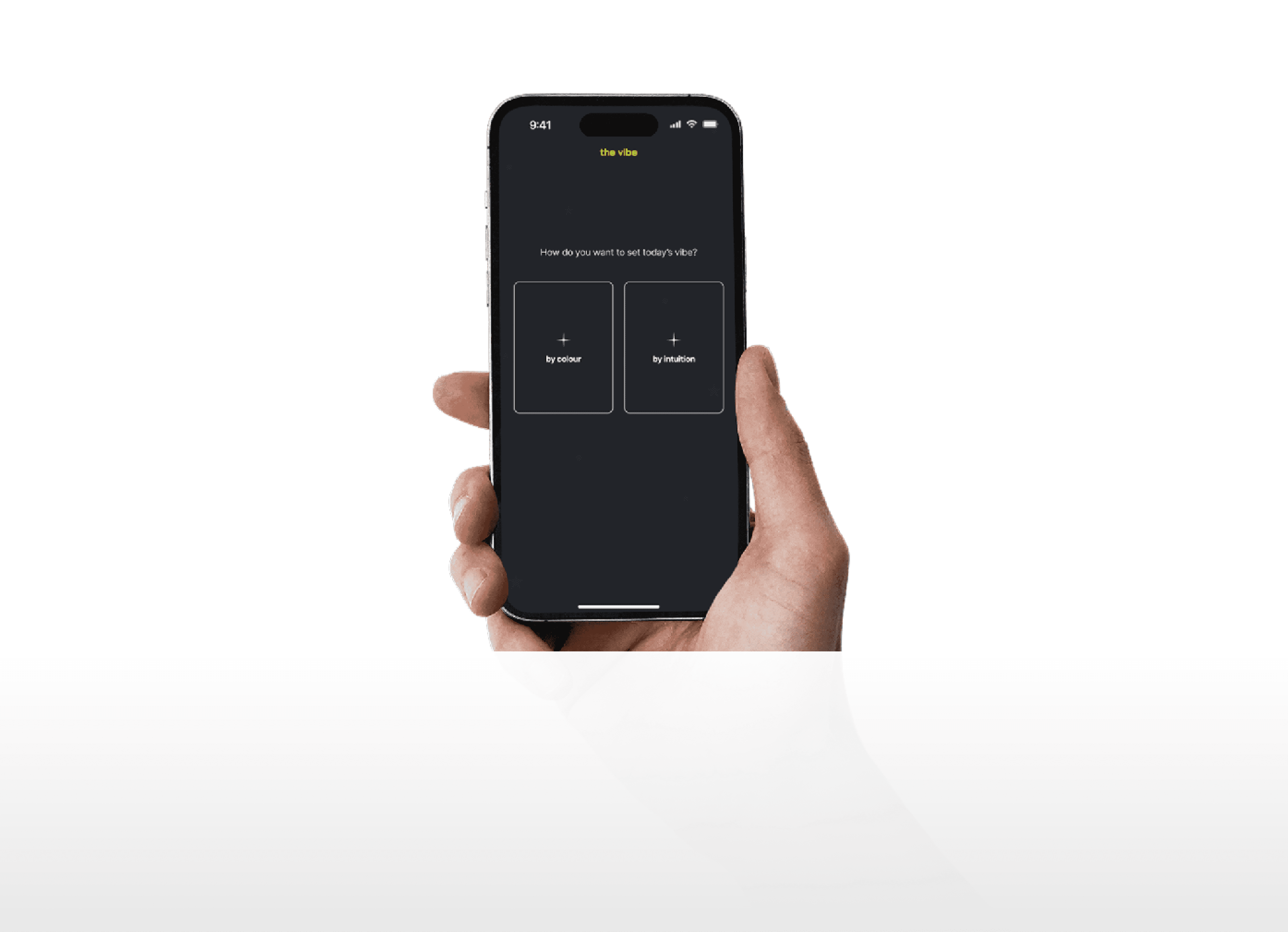 The Vibe is an Oracle project focused on bringing users an easy way to set the vibe of the day