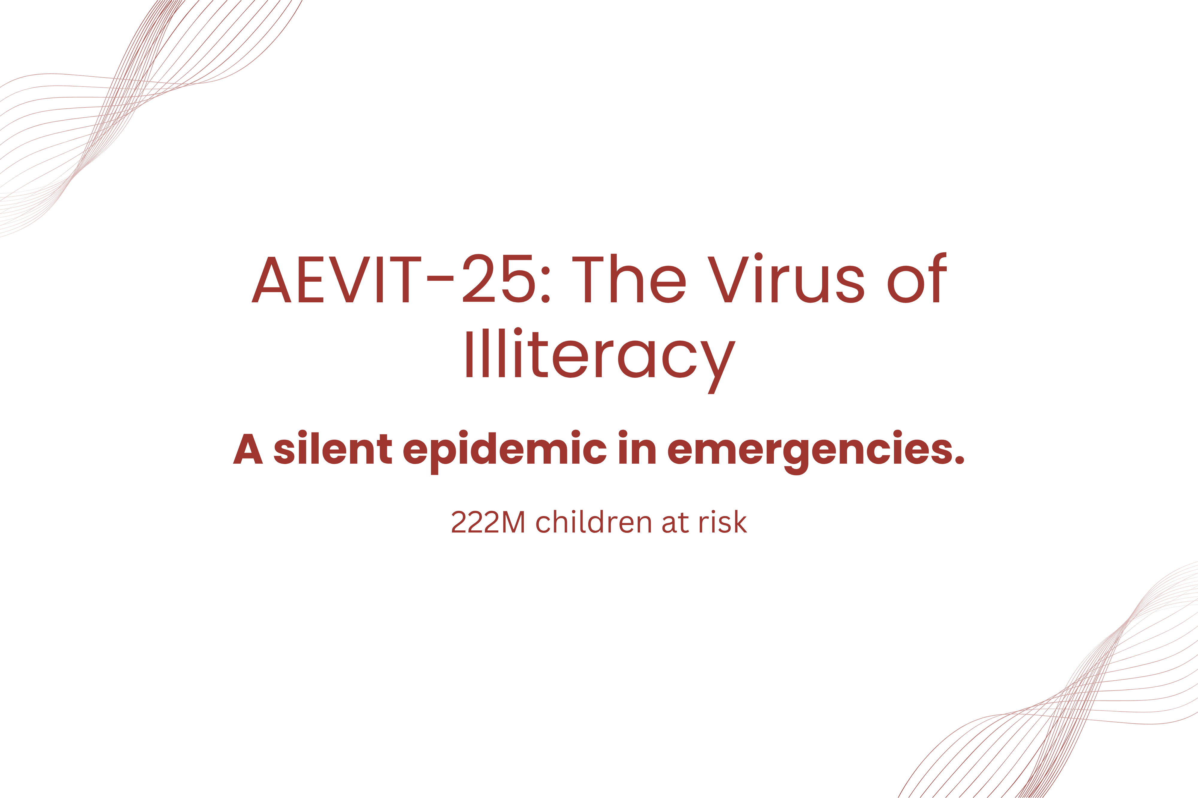 Silhouetted portrait in red and black lighting