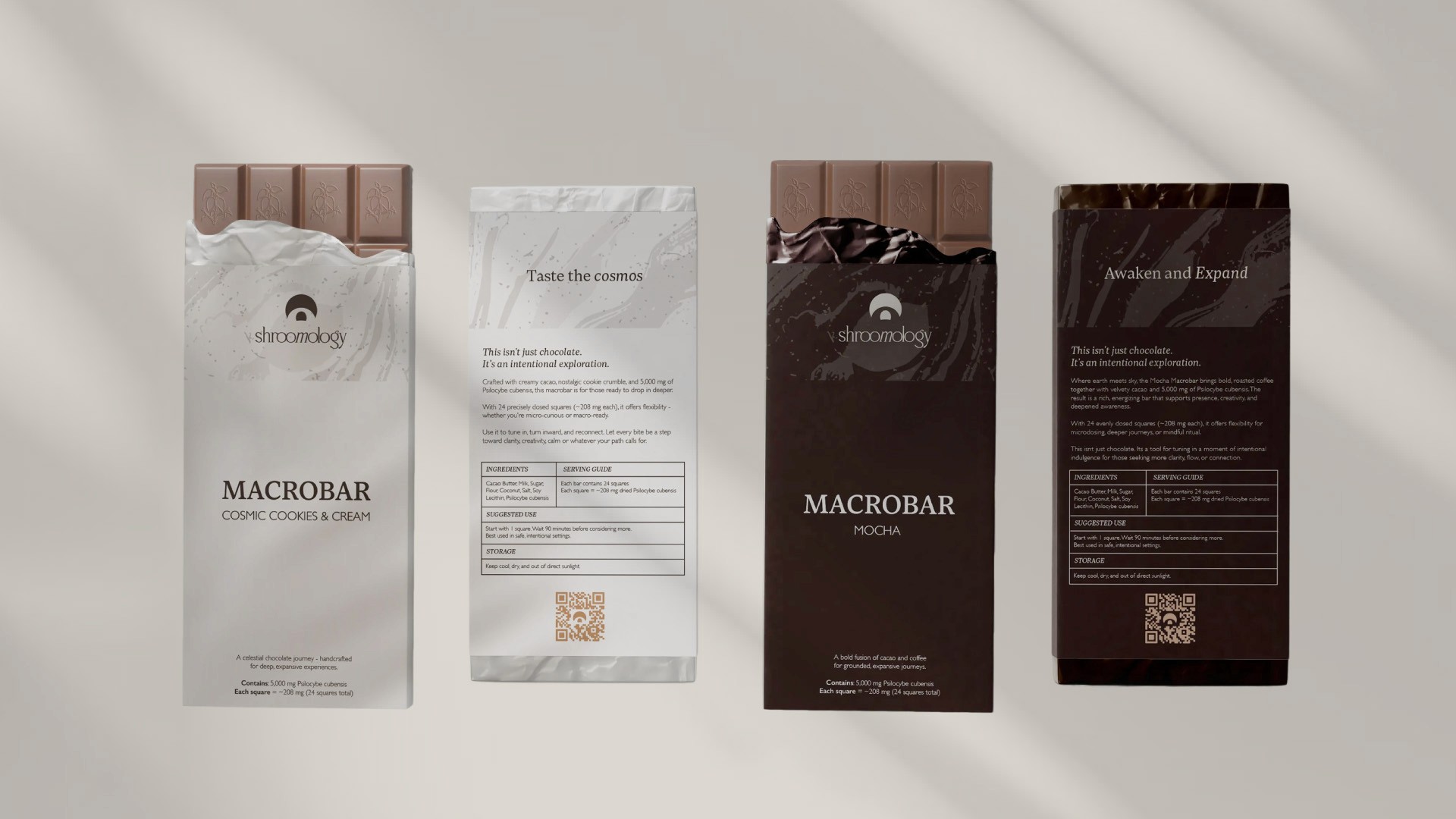 Shroomology Chocolate Bars