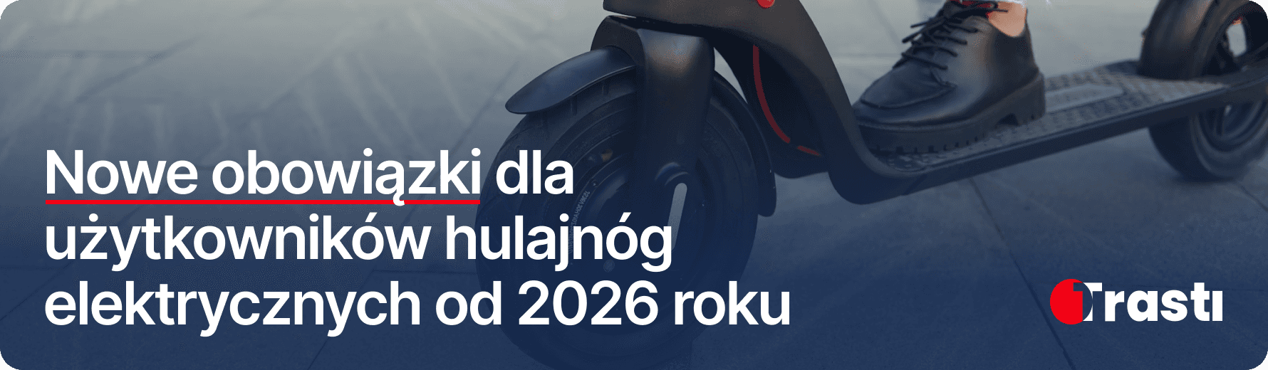 Nowe przepisy dla hulajnóg elektrycznych – co zmieniło się w 2026 roku?