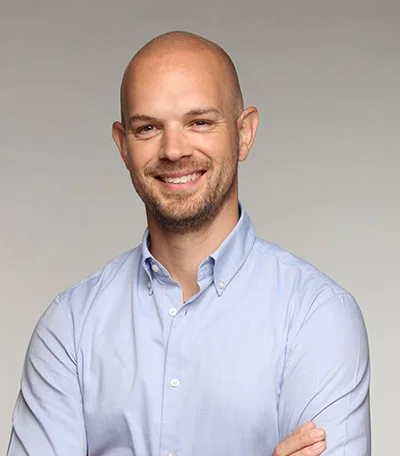 Laurence Baker, VP, Marketing  headshot