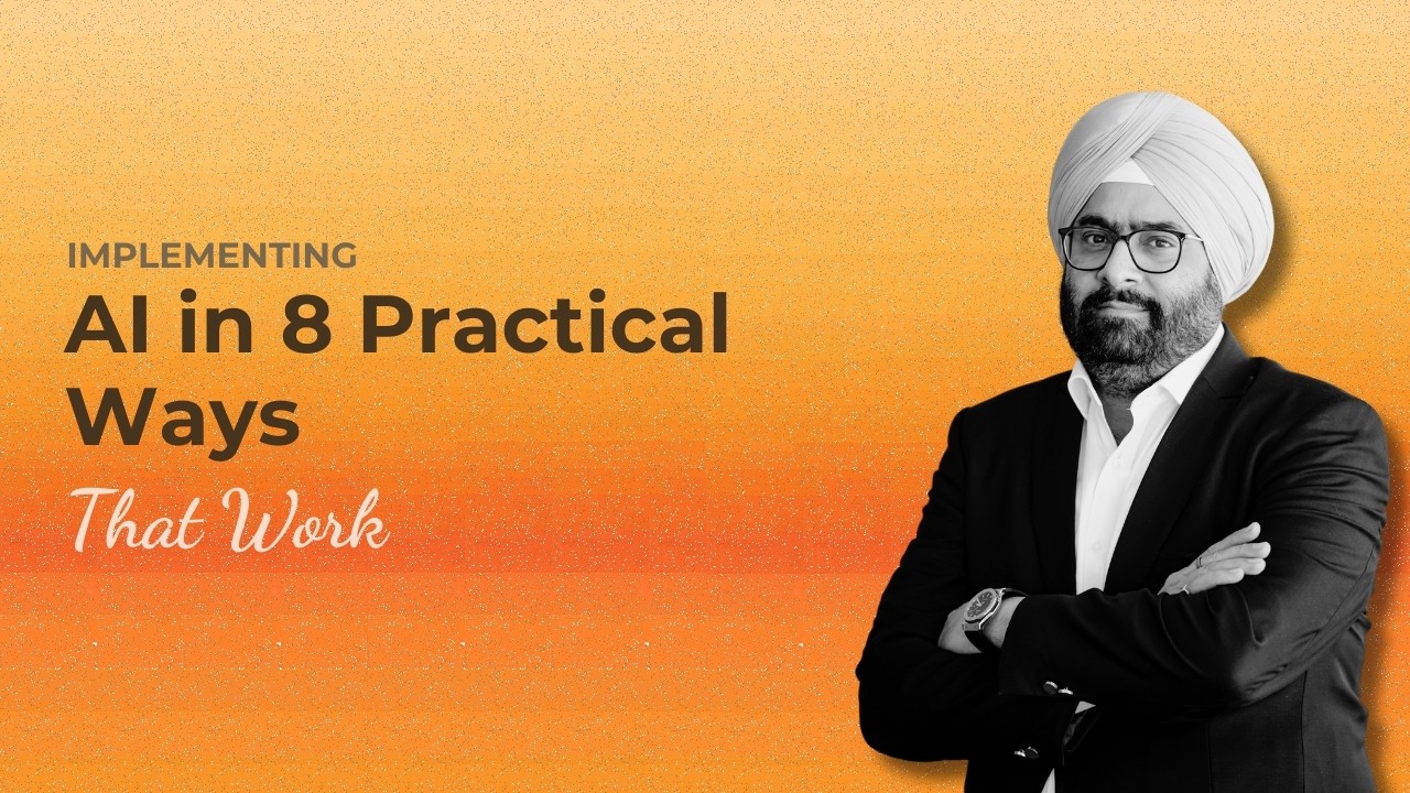 Implementing AI in 8 Practical Ways That Work