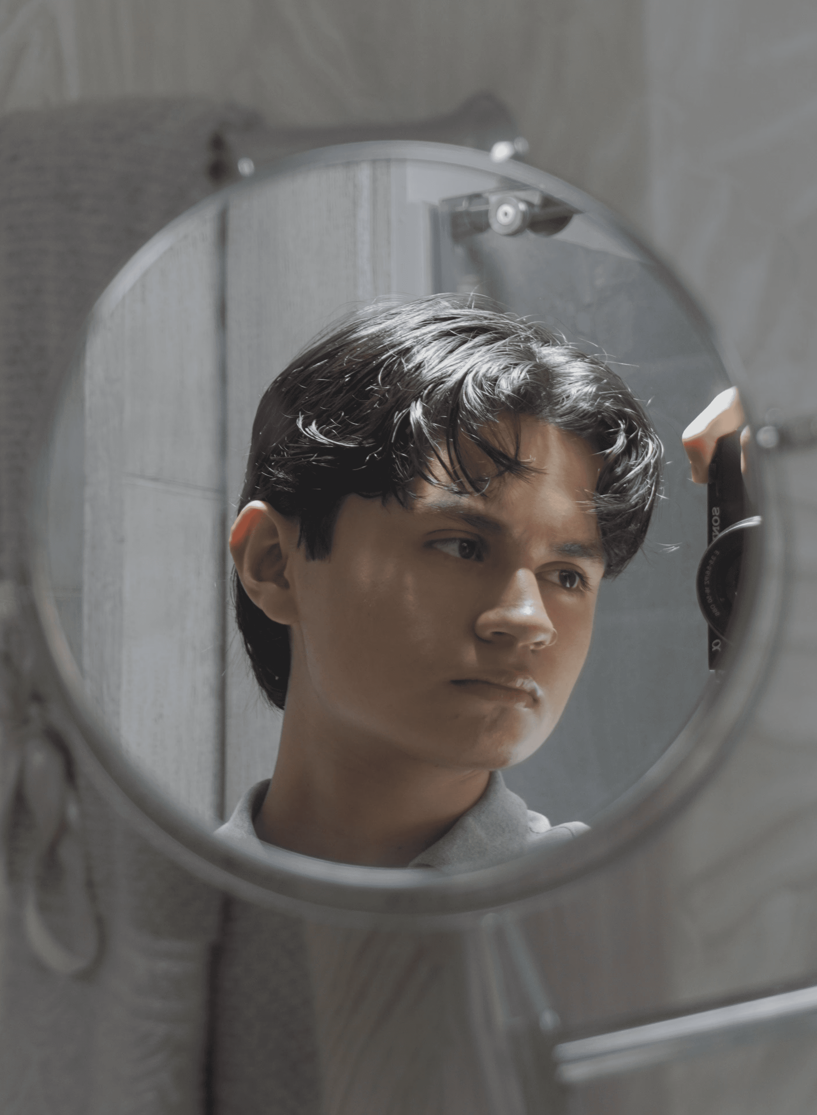 Portrait of portfolio creator – front view