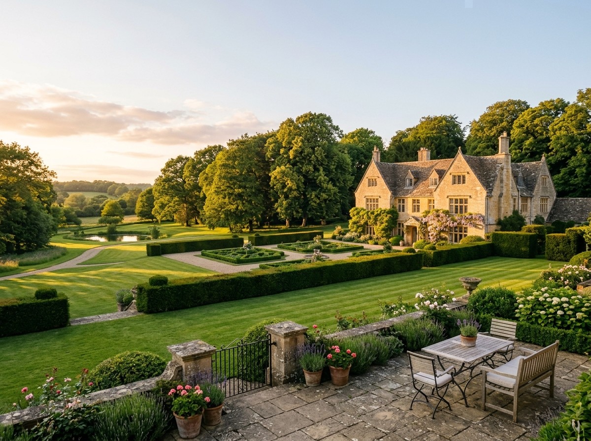 Estate grounds and formal gardens