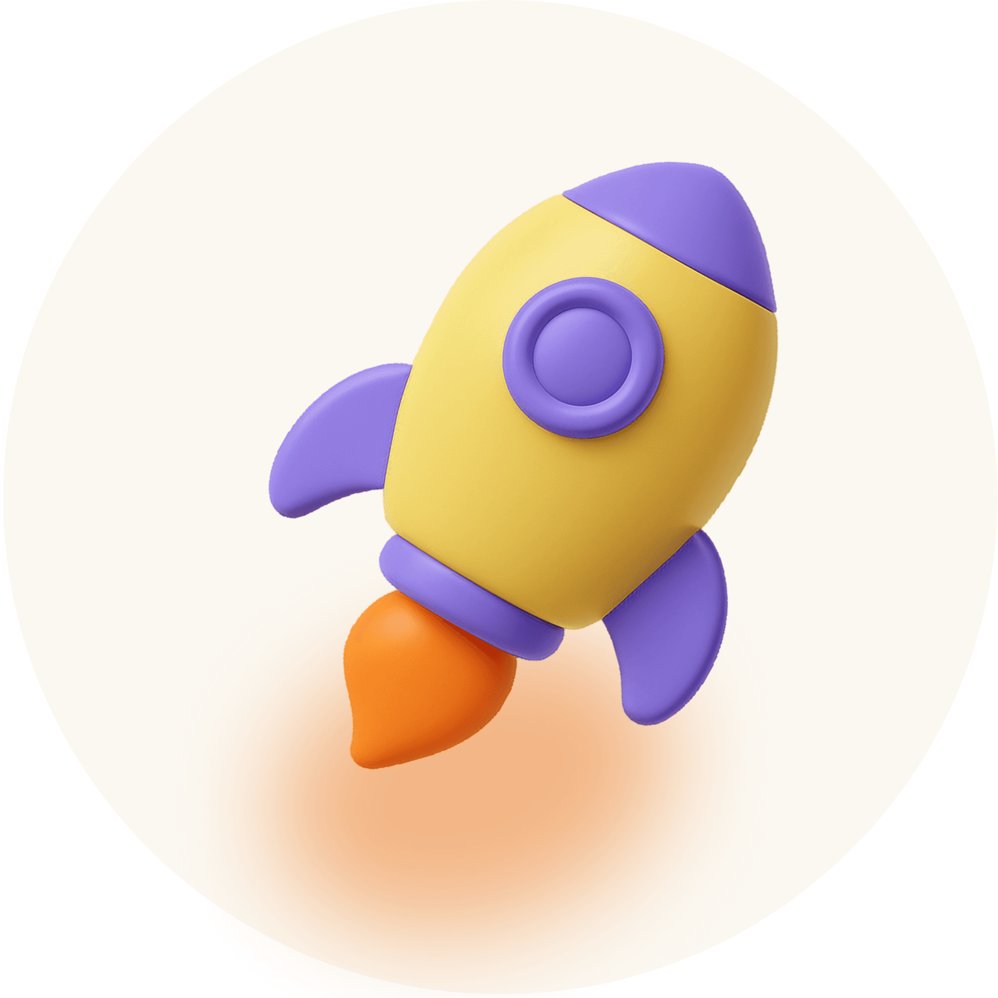 Ilustração de um foguete representando transferências bonificadas