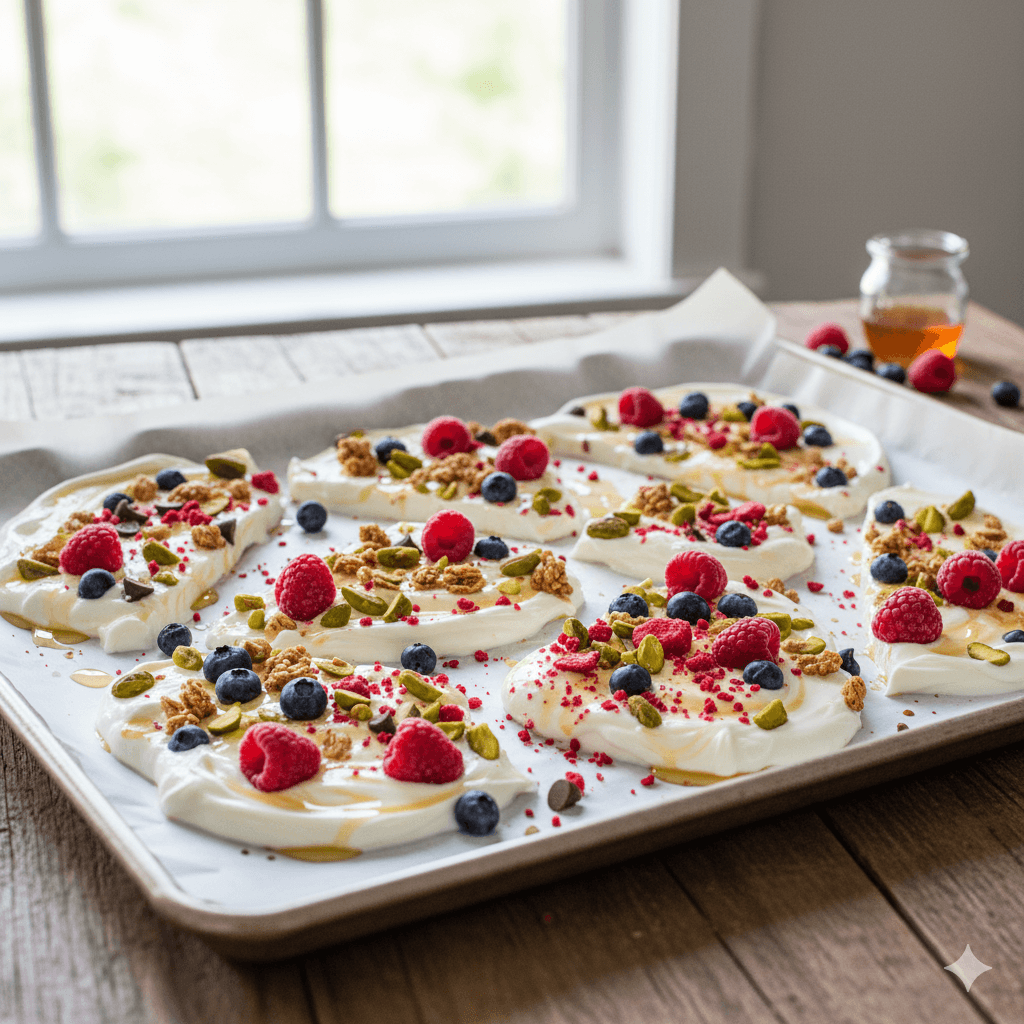 Frozen Yogurt Bark