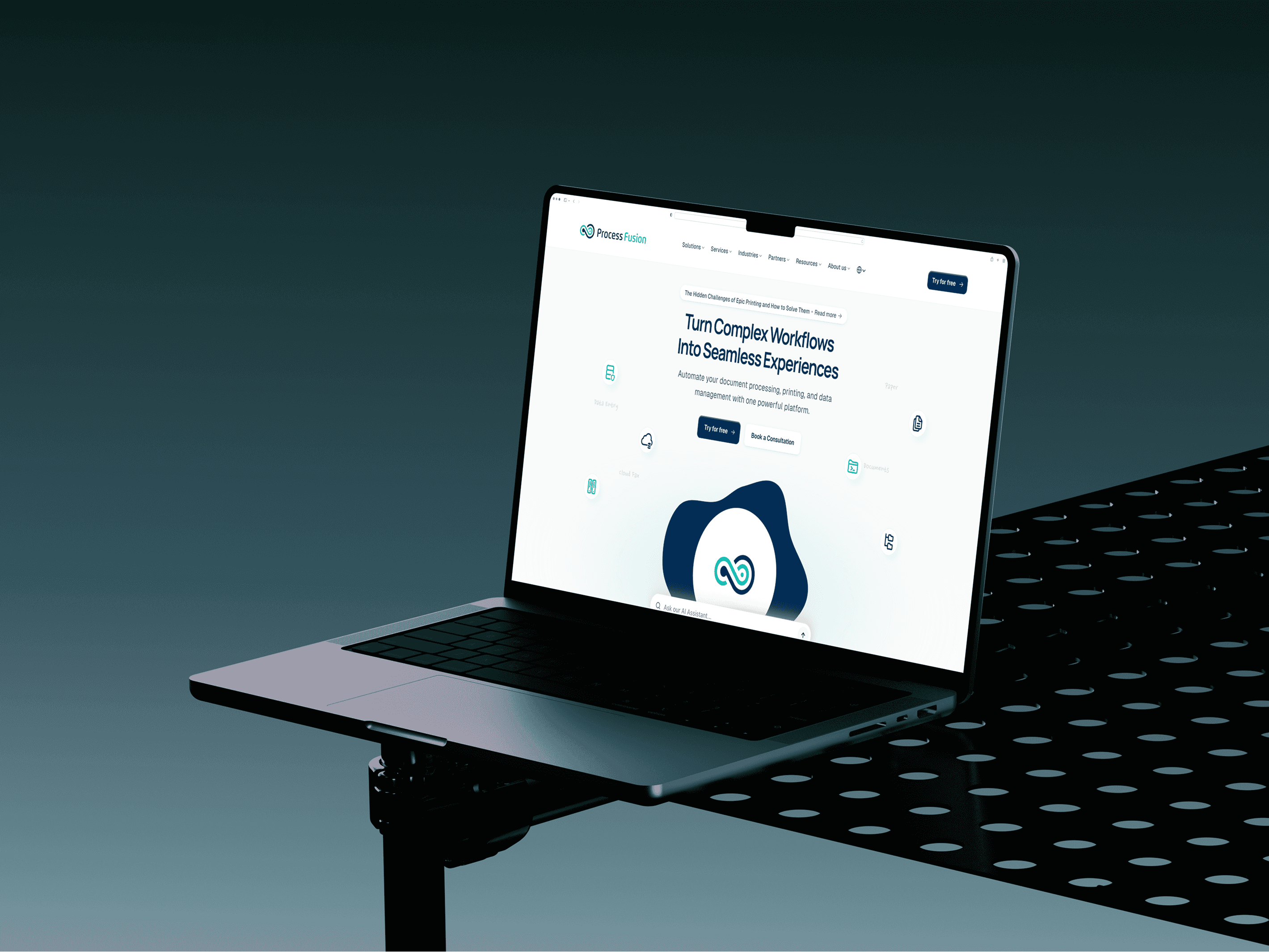 ProcessFusion website by AGR Studio