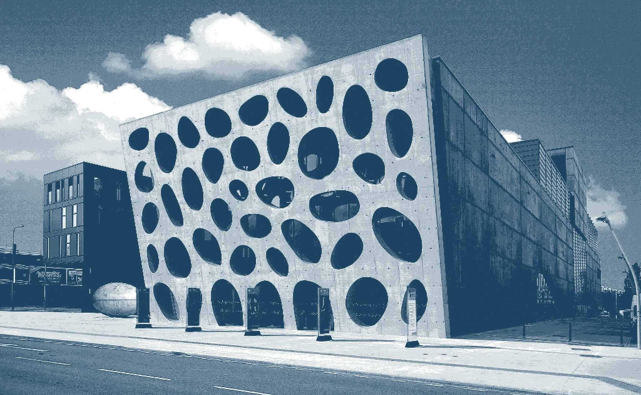 New Theatre in Pilsen. We help clients from Pilsen and the surrounding area with tailored financing and mortgages.